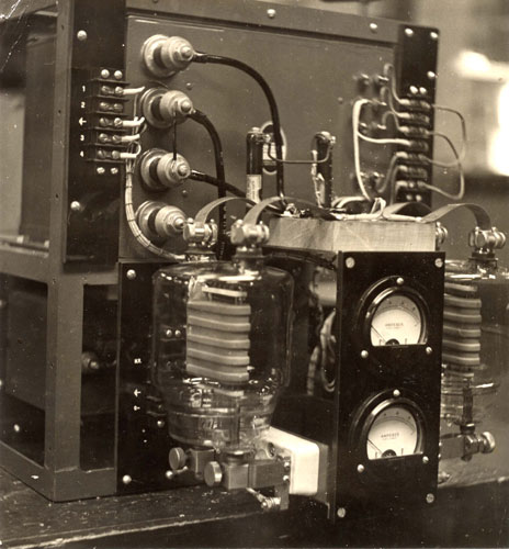 Altec power amplifier output stage. Circa 1945